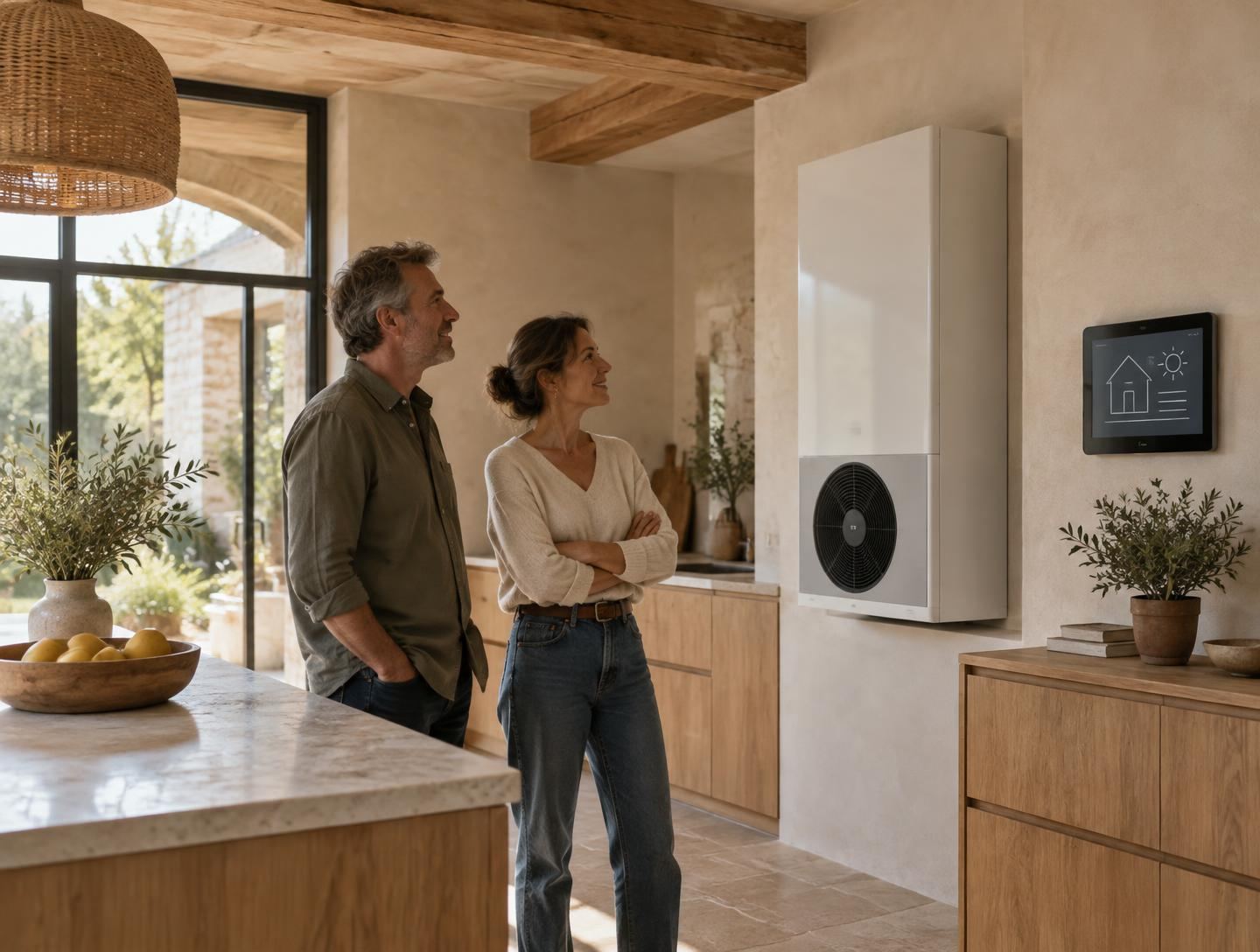 Un couple imagine son projet de rénovation